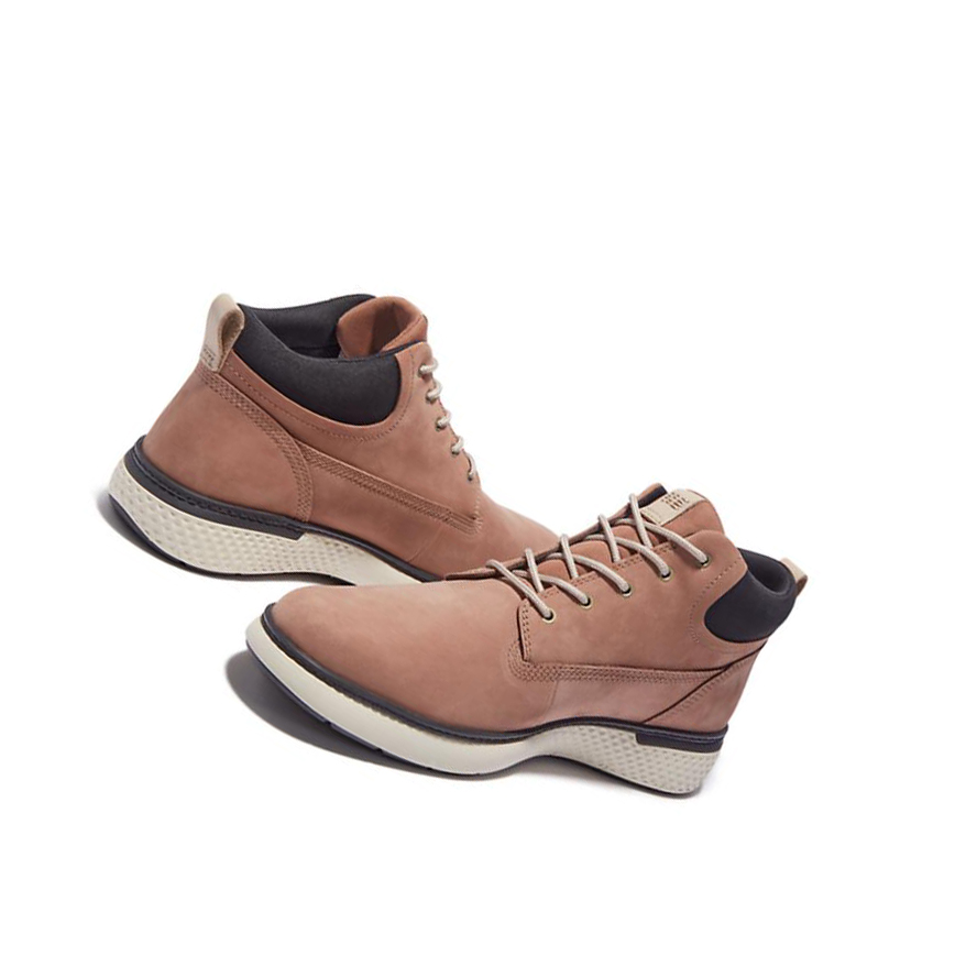 Botas Chukka Timberland Cross Mark Gore-Tex® Hombre Marrones Claro | ES-GJBMZ01