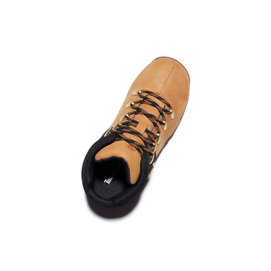 Botas Montaña Timberland Euro Sprint Mid Hiker Niños Amarillo | ES-CNBHF59