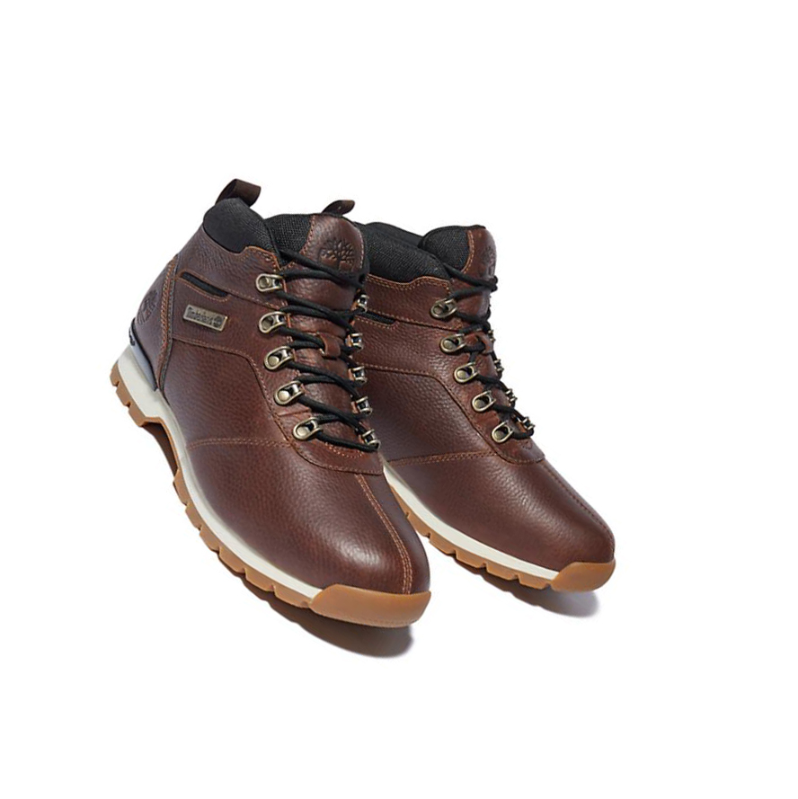 Botas Montaña Timberland Splitrock Mid Hiker Hombre Marrones Oscuro | ES-BFLEM64
