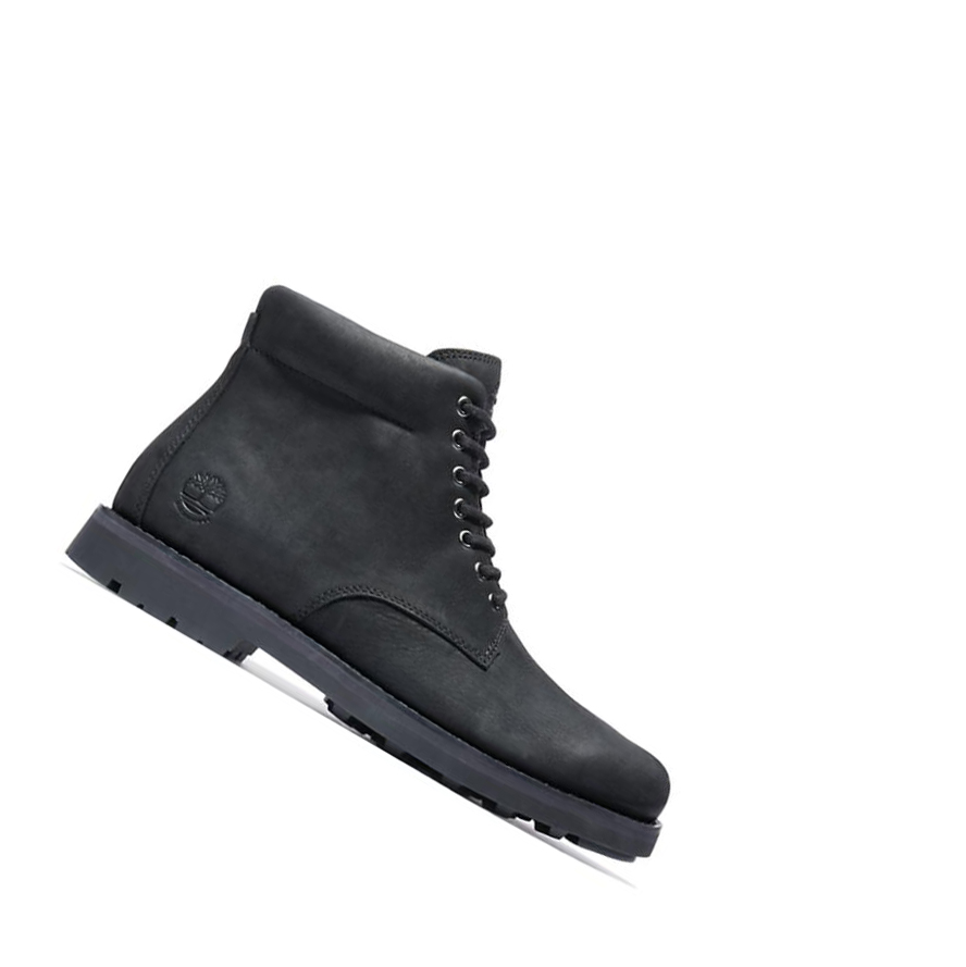 Botas de Invierno Timberland Alden Brook Side-Zip Hombre Negras | ES-NRXSF60