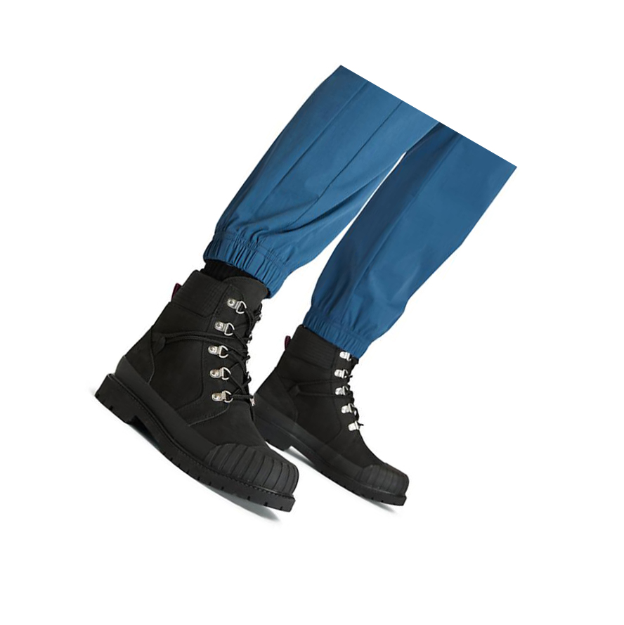 Botas de Invierno Timberland Heritage Rubber-toe Mujer Negras | ES-IKYJA26