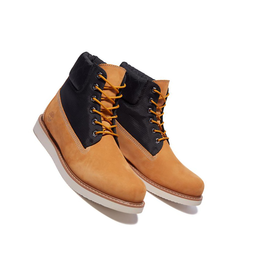 Botas de Invierno Timberland Newmarket II 6 Inch Quilted Hombre Amarillo | ES-LQFZH65