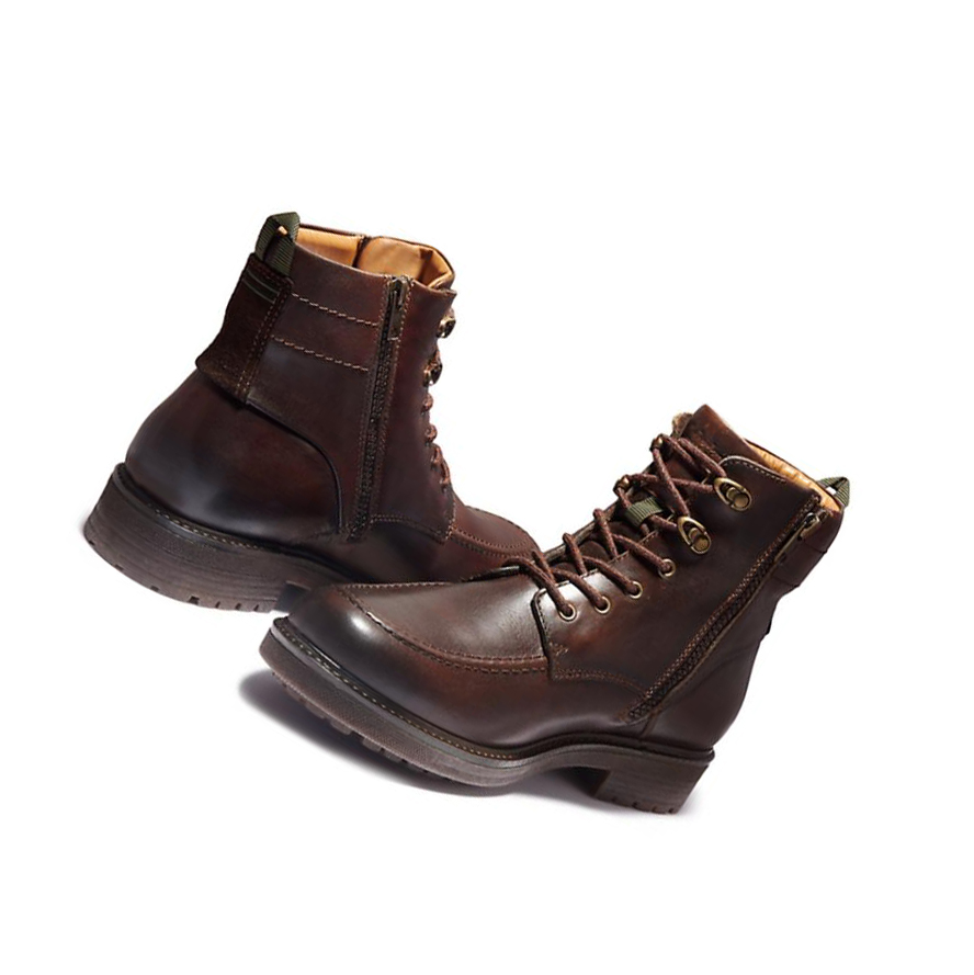 Botas de Invierno Timberland Oakrock Side-zip Hombre Marrones Oscuro | ES-AWJOQ62