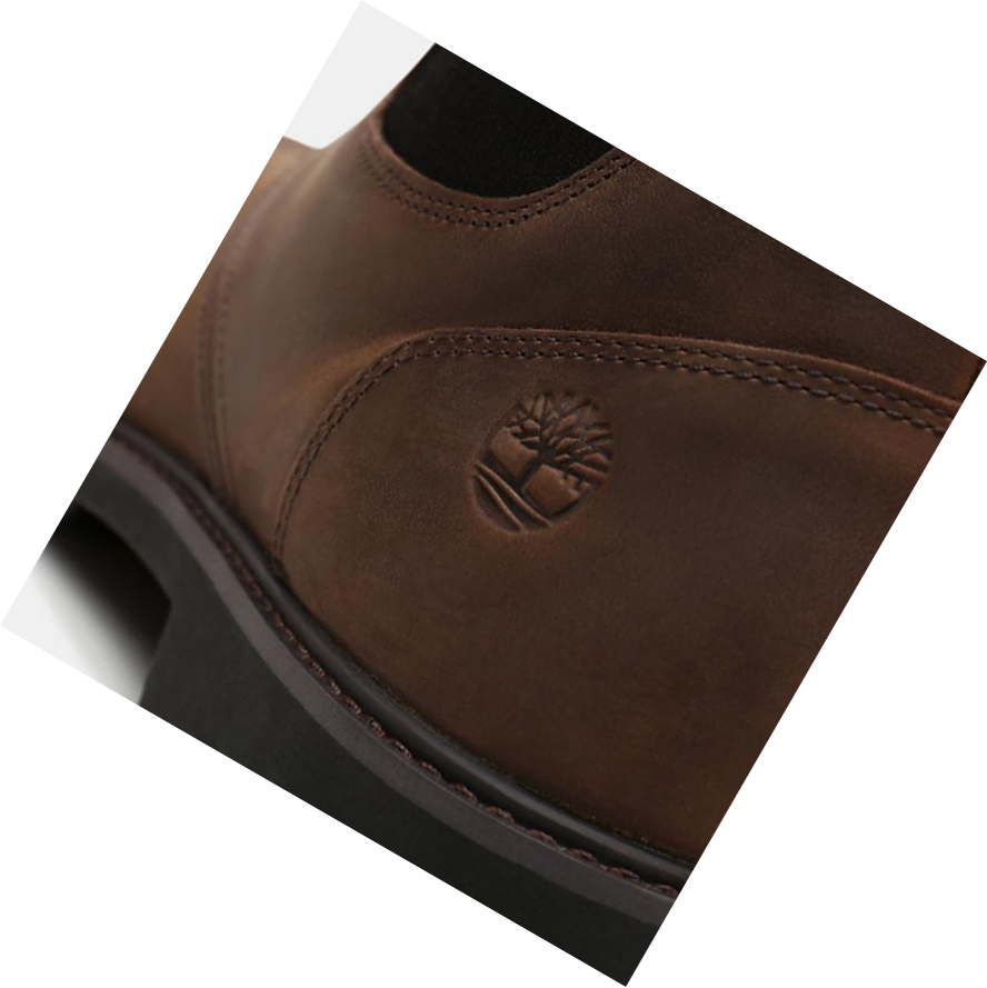 Botines Chelsea Timberland Stormbucks Hombre Marrones | ES-BOKZM10