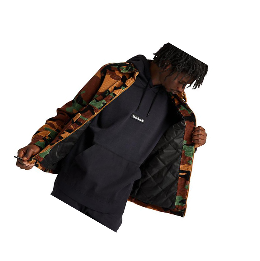 Chaquetas Timberland Corduroy Chore Hombre Camuflaje | ES-QILJF68