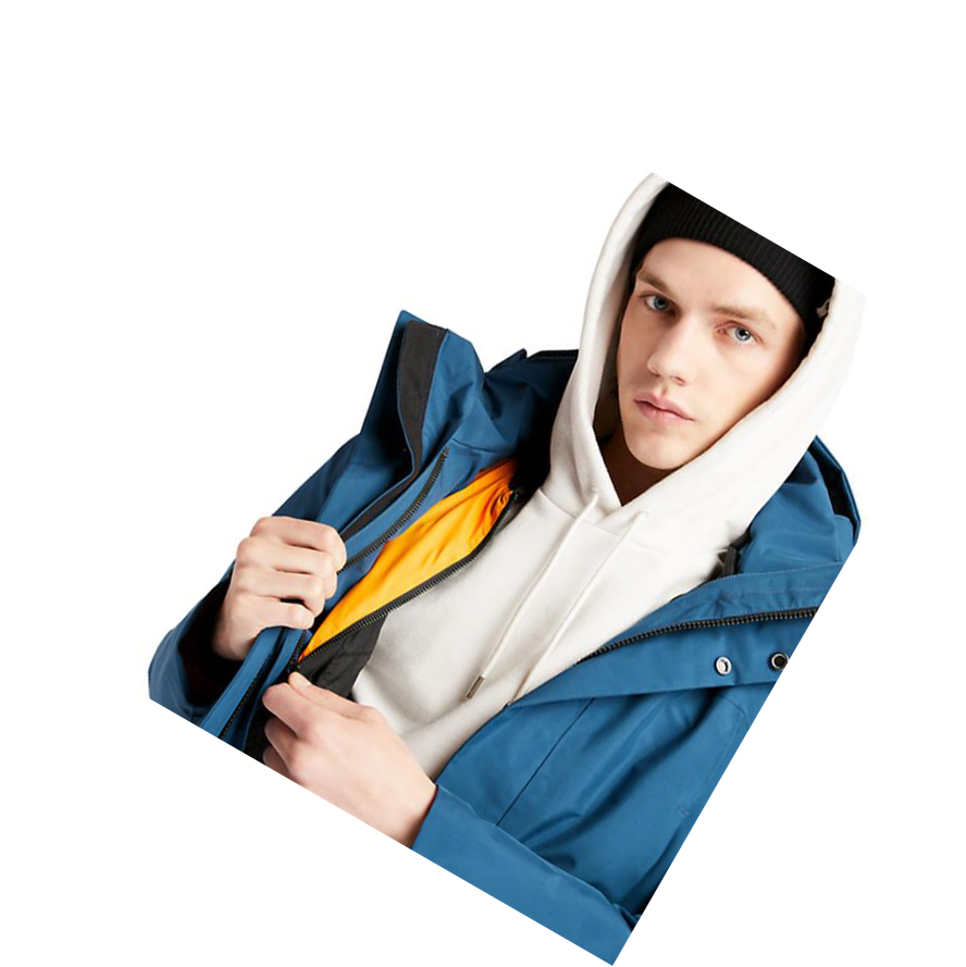 Chaquetas Timberland Eco Ready EK+ 3-in-1 Impermeables Hombre Azules | ES-BPAGM47
