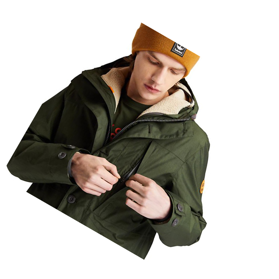 Chaquetas Timberland Ecoriginal 3-in-1 EK+ Hombre Verde Oscuro | ES-CZSRE38