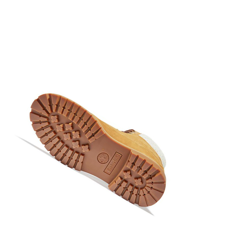 Original 6-inch Boots Timberland Heritage EK+ Regenerative Cuero Hombre Amarillo | ES-BYKAI85