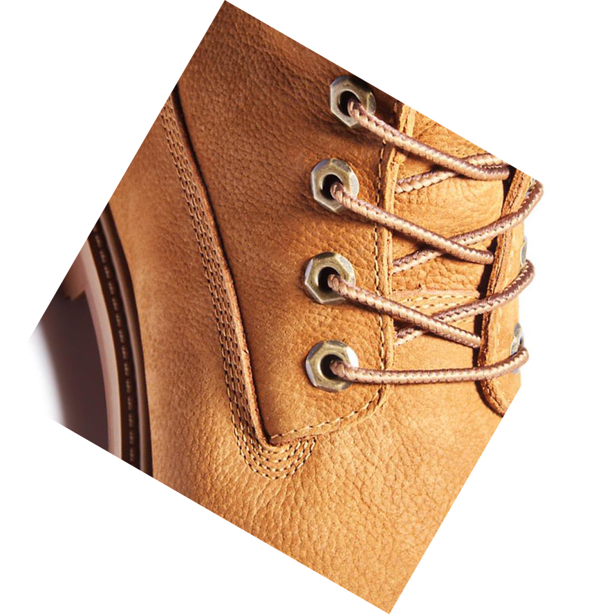 Original 6-inch Boots Timberland Heritage EK+ Regenerative Cuero Mujer Amarillo | ES-SAPHI60