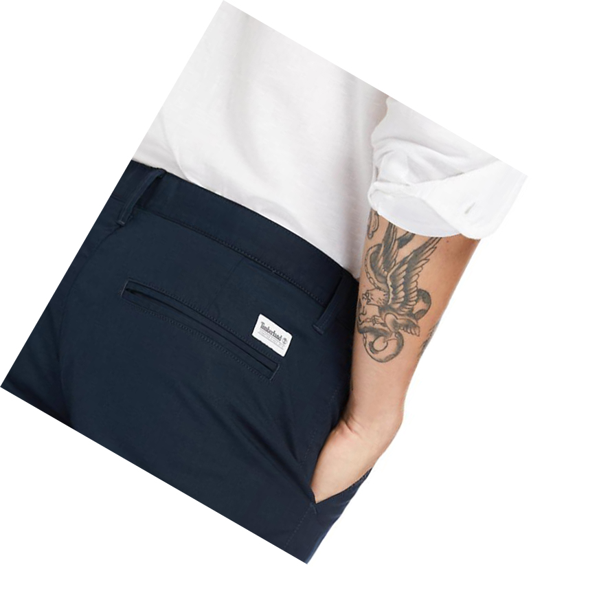 Pantalones Cortos Timberland Squam Lake Ligeros Hombre Azul Marino | ES-EIKQG18