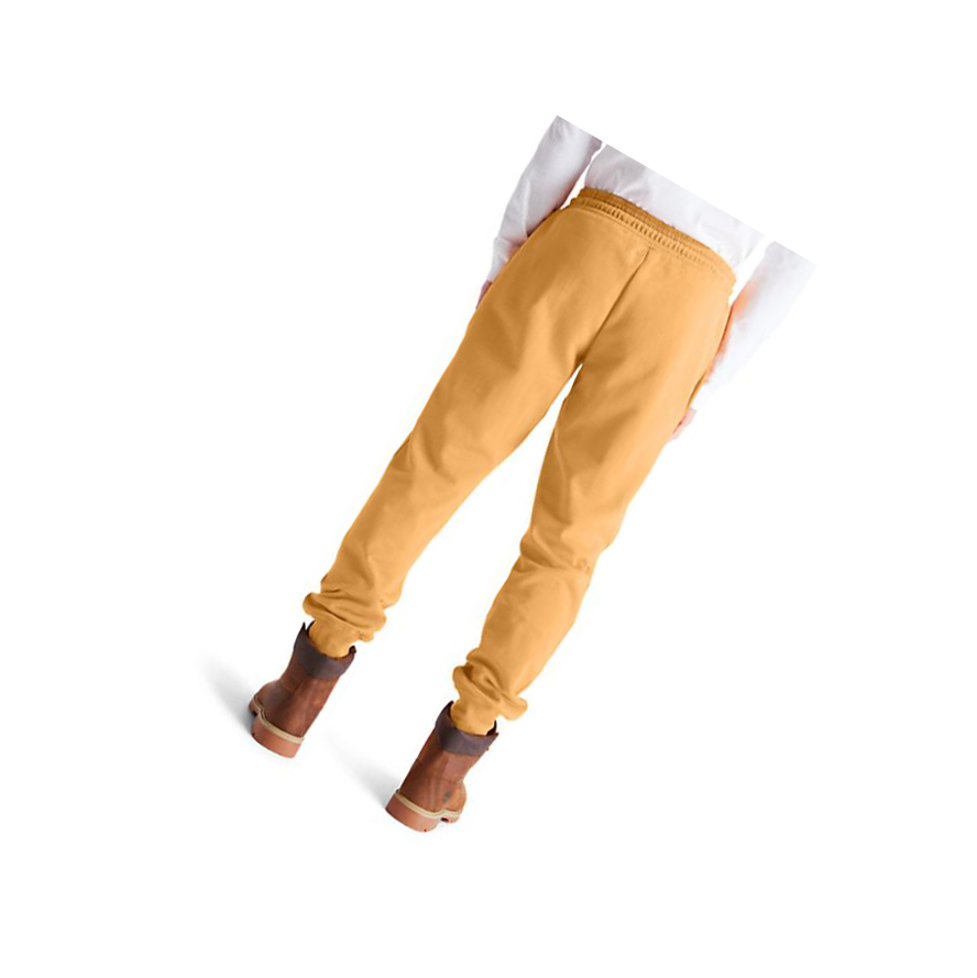 Pantalones Deportivos Timberland Core Logo Hombre Amarillo | ES-KNTQV86