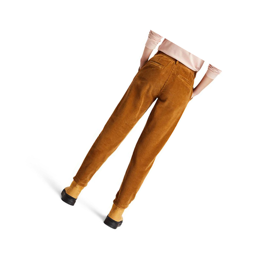 Pantalones Timberland Corduroy Mujer Marrones | ES-XBKZO09