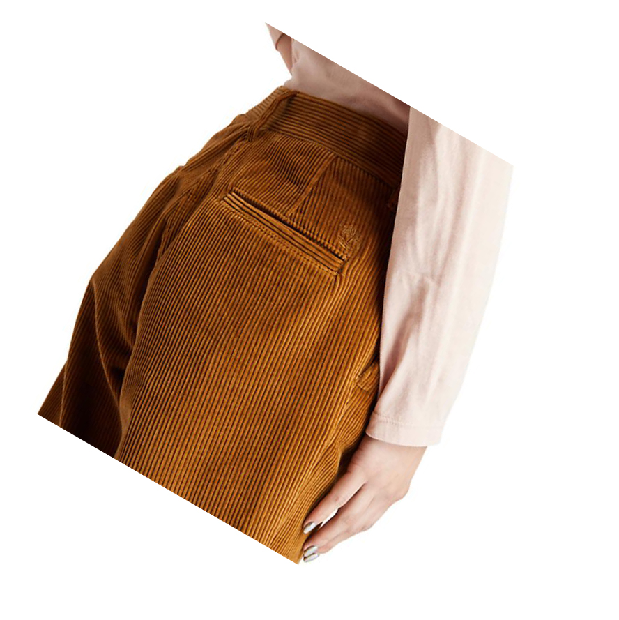 Pantalones Timberland Corduroy Mujer Marrones | ES-XBKZO09
