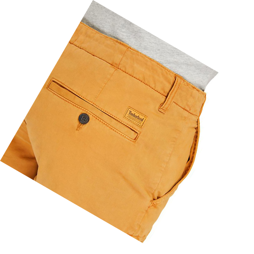 Pantalones Timberland Core Twill Cargo Hombre Amarillo | ES-DCYHW32