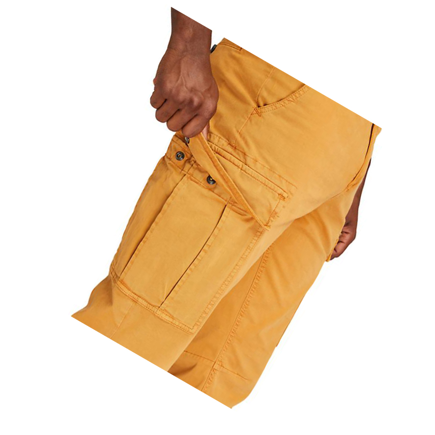 Pantalones Timberland Core Twill Cargo Hombre Amarillo | ES-DCYHW32