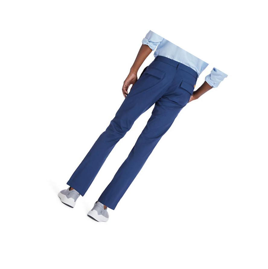 Pantalones Timberland Sargent Lake Stretch Chinos Hombre Azules | ES-CPSVZ87