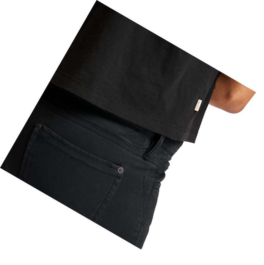 Pantalones Timberland Super-Skinny Mujer Negras | ES-RASLT58