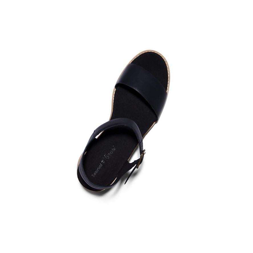 Sandalias Timberland Laguna Shore Mujer Negras | ES-BKQJE50