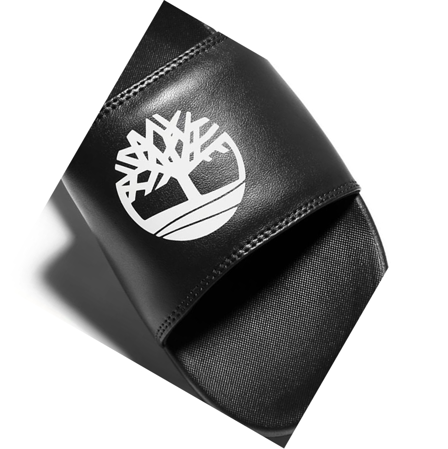 Sandalias Timberland Playa Sands Chanclas Hombre Negras | ES-FVNQE41