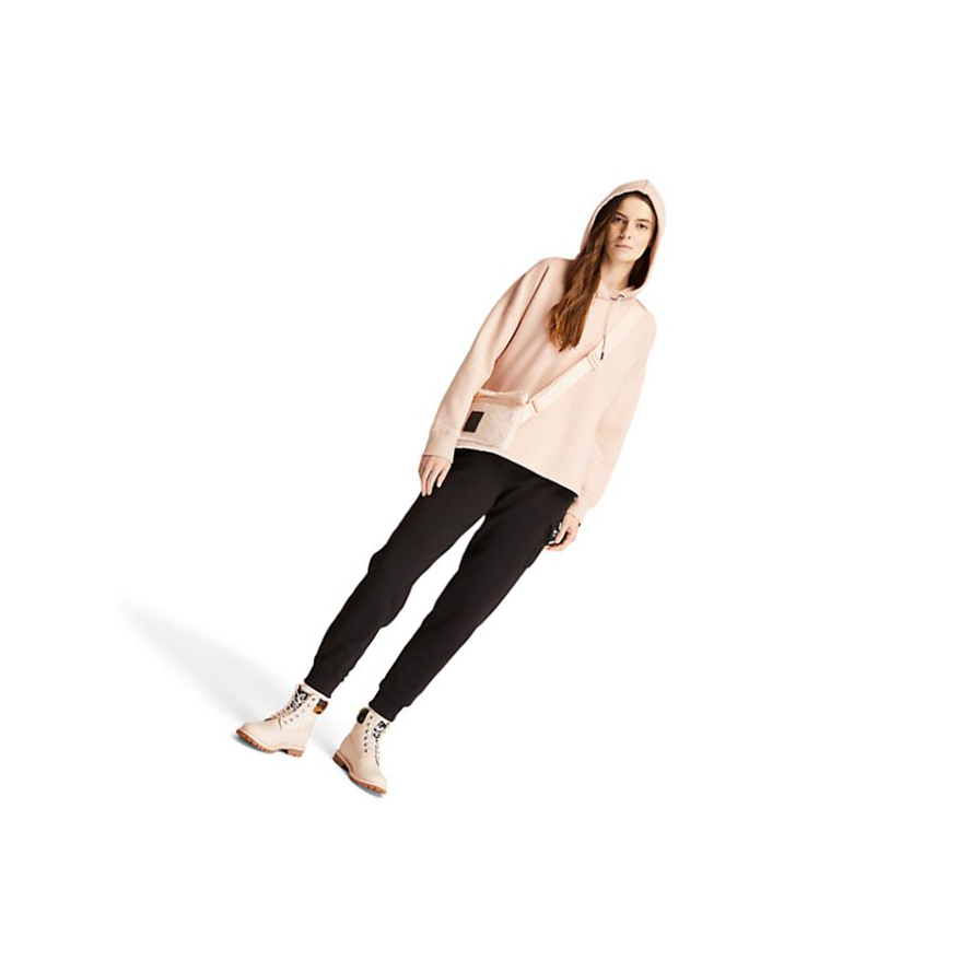 Sudadera Con Capucha Timberland Back Graphic Mujer Rosas Claro | ES-JGWST21