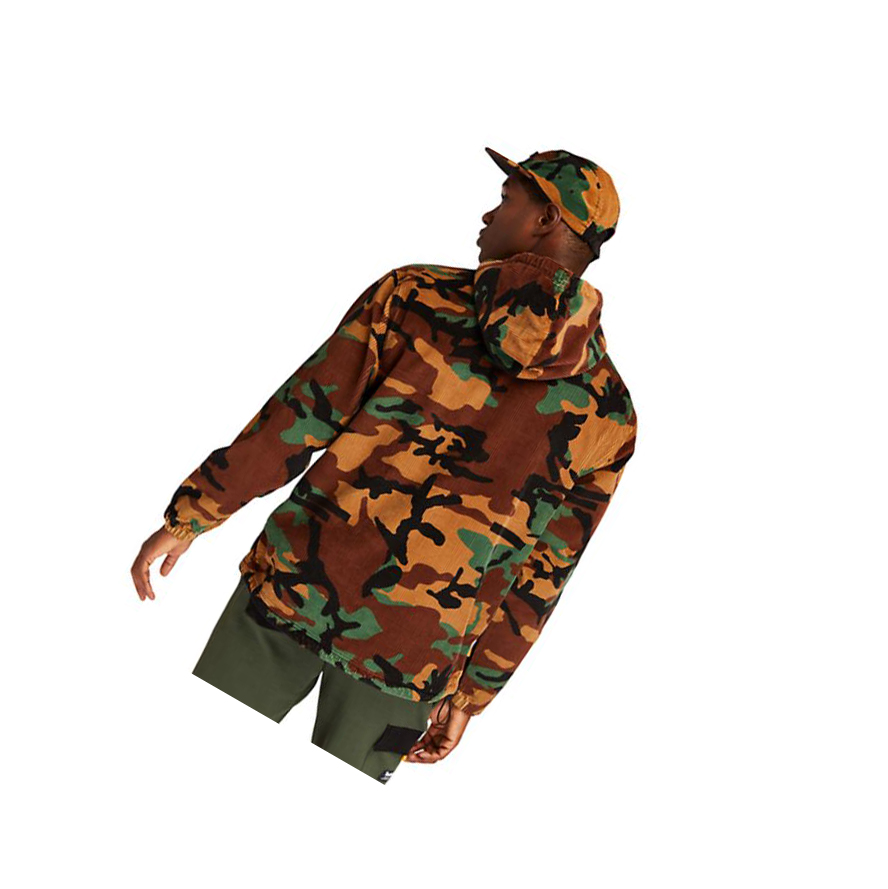 Sudadera Con Capucha Timberland Corduroy Hombre Camuflaje | ES-IRWTD80