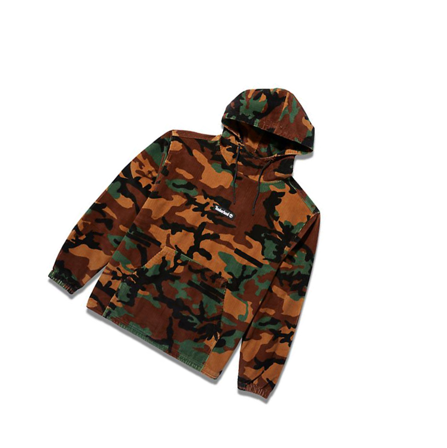 Sudadera Con Capucha Timberland Corduroy Hombre Camuflaje | ES-IRWTD80