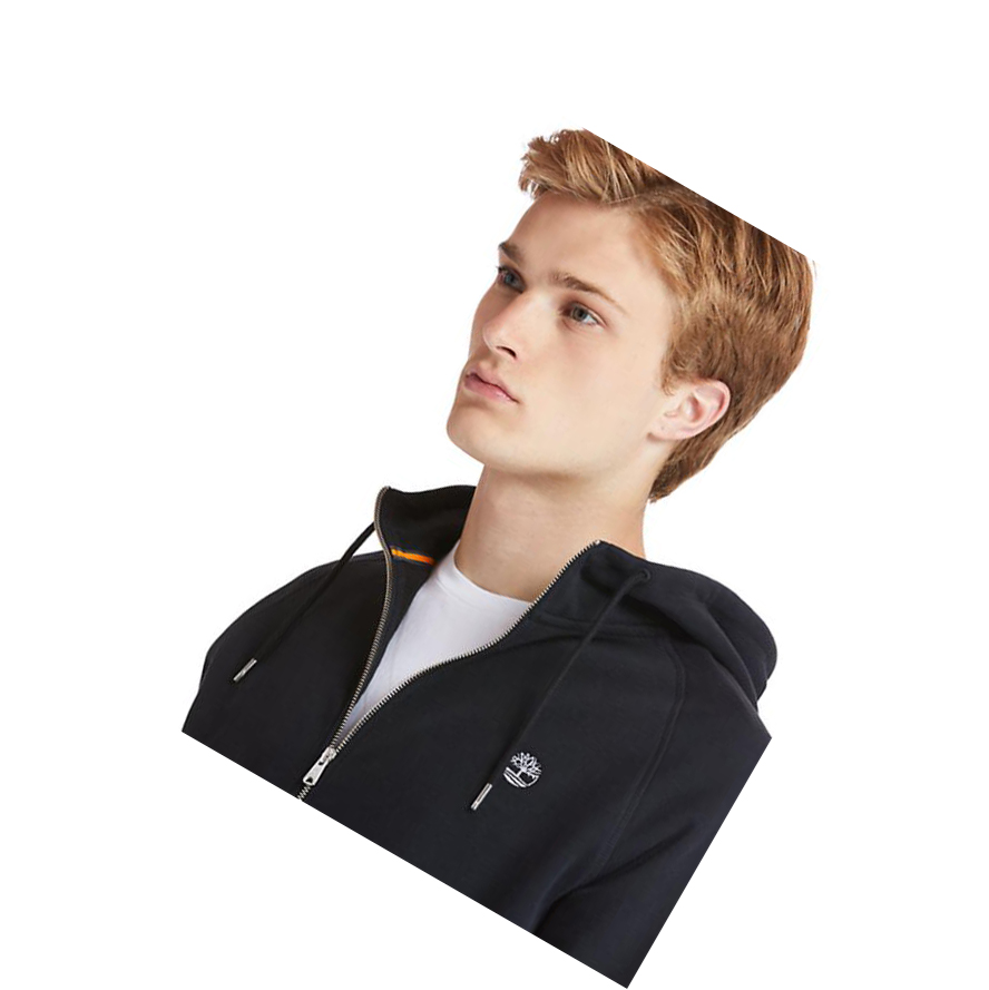 Sudadera Con Capucha Timberland Exeter River Zip Hombre Negras | ES-ADCMG46
