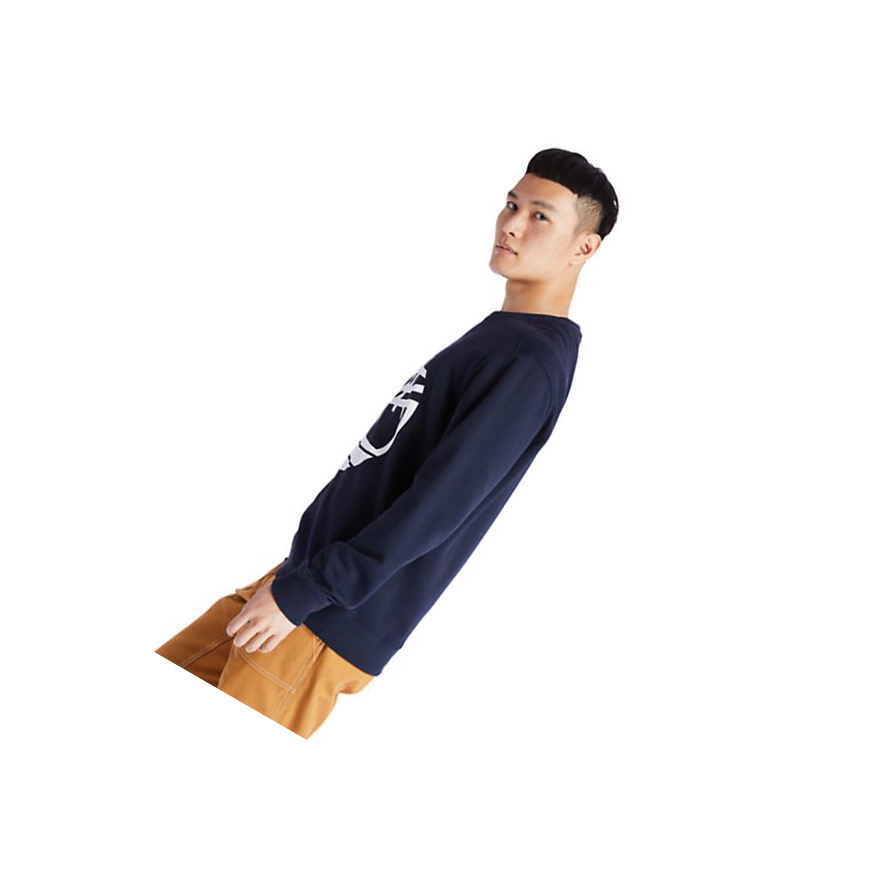 Sudaderas Timberland Core Tree Logo Hombre Azul Marino | ES-ILJKS46
