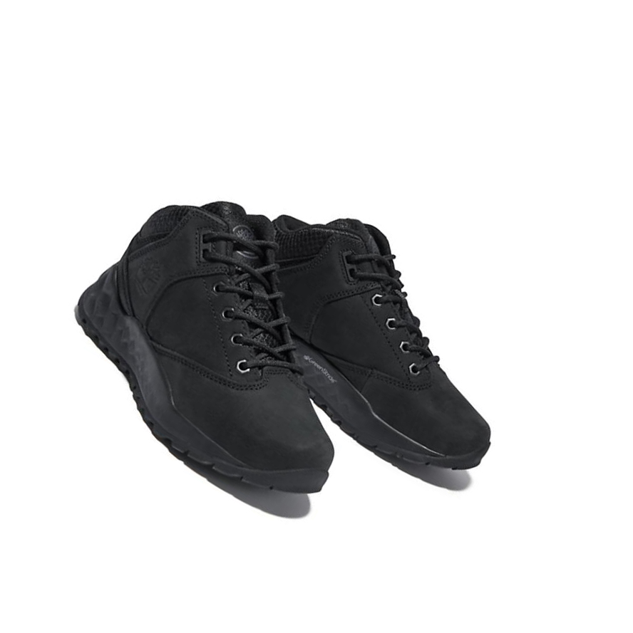 Zapatillas Timberland Solar Wave GreenStride™ Oxford Niños Negras | ES-CHQXE01