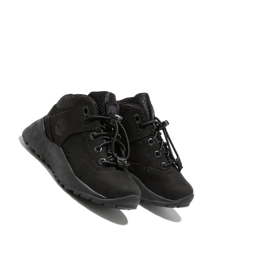 Zapatillas Timberland Solar Wave GreenStride™ Niños Negras | ES-NGUAW87