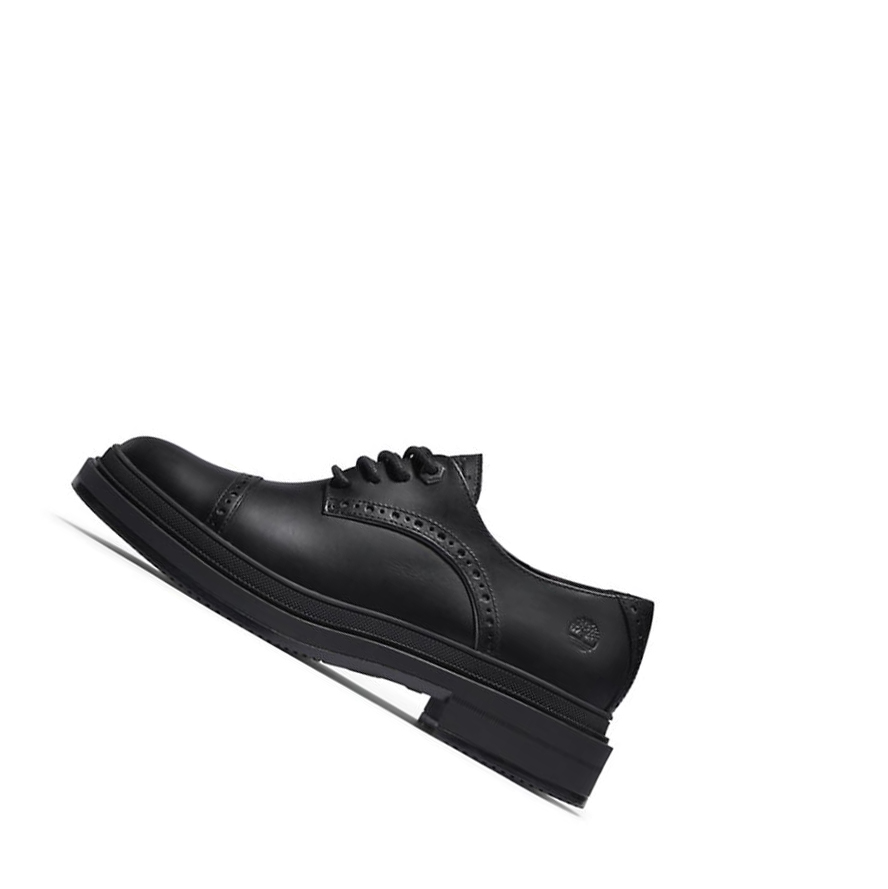 Zapatos Oxford Timberland Lisbon Lane Brogue Mujer Negras | ES-NYAEK62