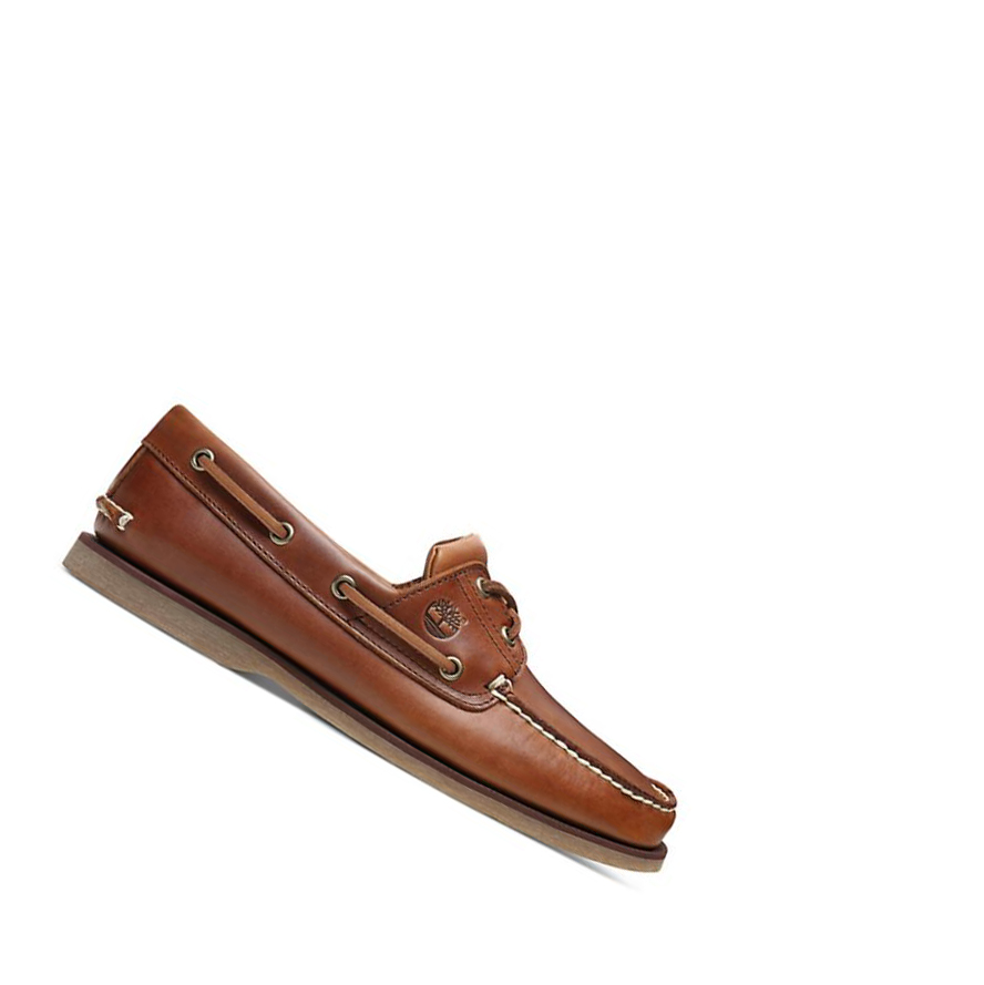 Zapatos del Barco Timberland Classic Full-grain Hombre Marrones Claro | ES-CNFZP30